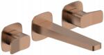Armatura Kfa Falsík Alatti Mosdó Csaptelep 3 Lyukú Malaga, Brushed Rose Gold Pvd (4529-821-34)