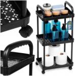 Vilde Gurulós babakocsi mobil fürdőszoba konyhai polc 3 szintes szekrény polc (5904316490928)