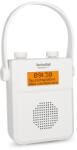 TechniSat Hordozható Fm rádió Digitális Dab+ Fm rádió Rds fehér audio Bluetooth ébresztőóra (DIGITRADIO 30 - V2)