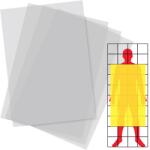  Átlátszó Műanyag Lap Tömör Polikarbonát 0, 75mm 125x62cm (PLASTIK TRANSPARENTNY 0,75MM 1250X700MM)