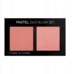 Pastel Duo Blush Set Arcpirosító paletta No. 1 Cheek to Cheek 1db (8690644305108)