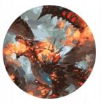 Twoje Hobby Számozott Festés Kerek Sárkány 40CM (5906088372099)