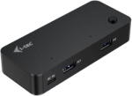 i-tec Switch KVM i-Tec CAKVMHUB2A2C, 6 porturi, USB-C, 1 m, negru (CAKVMHUB2A2C)
