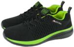 ART. MAS Pantofi casual, elemente flourescente, talpa spuma Eva, negru si verde, marime 38 (428776)