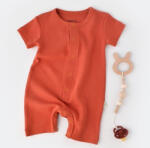 BabyCosy Salopeta cu pantaloni scurti - 100% bumbac organic - Scortisoara, BabyCosy (Marime: 3-6 Luni) (BC-CSYW1015-3)