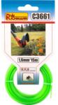 RICHMANN Fir rezerva motocoasa, trimmer, tip stea, 1.6 mm x 15 m, Richmann (C3661)