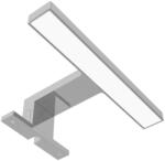 Avide LED Tükörvilágító Lámpa Szögletes Króm Műanyag 180mm NW 4000K 3.5W IP44 (ALML-B18-C-3-5W) - everyo