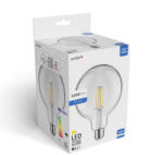 Avide Value LED G125 Filament Globe E27 12W CW 6400K (ALG125F-E27-CW-12W)