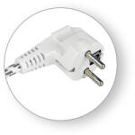 Commel csatlakozó kábel vasalóhoz 10 A 250 V ~ 2200 W 3G1 / 3m (272-402)