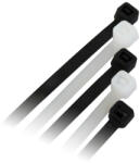 Commel gyorskötöző, kábelkötegelő 3.5 mm x 200 mm fehér, 100 db (365-113) - everyo