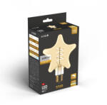 Avide LED Jumbo Filament Star Amber 4.9W E27 2200K Fényerőszabályzós (ABLJFA-4-9W-STA) - everyo