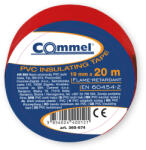 Commel szigetelőszalag piros 19mm x 20m 1 db (365-674) - everyo