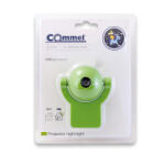 Commel LED éjszakai fény projektor zöld pónis gyerekszobába, alkonykapcsolóval (390-203) - everyo