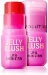 Revolution Jelly Blush руж в стик за устни и скули цвят Strawberry Pink 5.5 гр