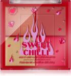 I Heart Revolution Sweet Chilli Blush & Highlight Quad палитра с хайлайтъри и ружове 4x0.9 гр