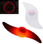 VERK GROUP Vörös LED-es Kerékpár Szpricsvédő Neonfény (14160_CZE)