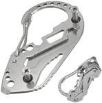 Verk Group Multifunkciós túlélő karabíner kulcstartó (01554)