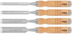 NEO TOOLS Favéső készlet 6, 12, 18, 24mm, 4db-os fa nyéllel (37-800)