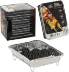 Gardenline Egyszer használatos grill, 31 x 24 x 5 cm, alumínium (BBQ3681)