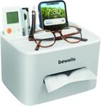 Bewello Asztali papír zsebkendő, tisztítókendő adagoló - Fehér - 205 x 160 x 120 mm (BW3006)