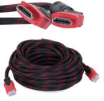 Verk Group 10 méteres, aranyozott HDMI 1.4 kábel, 4K és 3D támogatással (13134)