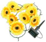 Garden of Eden Szolár fényfüzér - virág - 2 m - 20 melegfehér LED (11762B) - getitnow