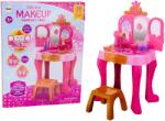 LEAN Toys Gyerek pipereasztal gesztusérzékelővel, kiegészítőkkel, rózsaszín (17732)