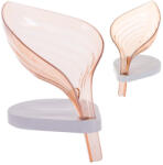 VERK GROUP Liść Mydelniczka: Vízelvezetős szappantartó narancssárga színben (15734_P)