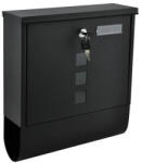 Malatec Postaláda 34x30, 7x10 cm - Fekete (00006244)