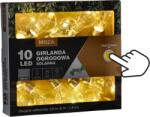 Gardenline Napelemes kerti girland 3, 8 m hosszú, 10 LED-del, meleg fehér színű, Moza (SOL3538)