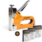 Handy Kézi tűzőgép szett - tűzőgép + 3 féle kapocs (10442) - getitnow