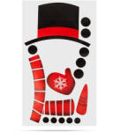 Family Collection Karácsonyi matrica szett - hóember - 40 x 70 cm (58532) - getitnow