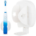 Verk Group Elektromos fogkefe tartó és állvány - falra szerelhető, fehér (24235)