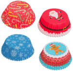 Family Muffin papír szett - karácsonyi - 4 minta - 100 db/csomag (57168Z)