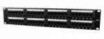 Gembird NPP-C624-002 Gembird Patchpanel FTP 19 24P/1U cat. 6 with cable organization collar, black