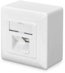 ASSMANN - CAT 6, E osztályú, árnyékolt, felületre szerelhető fali aljzat - DN-9006-N (DN-9006-N)