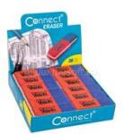 Connect Radír piros/kék C-36BR, (CONNECT_31240) (CONNECT_31240)