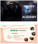 Sony oktatás a Fotoplus-nál + Kattanjki Klub online fotós kurzus - 40.000Ft értékű kupon