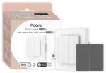 Aqara Light Switch H2 EU Vezeték nélküli Szürke, Fehér okos villanykapcsoló (WS-K08D)
