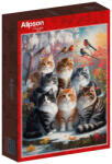 Alipson Puzzle 1000 db-os puzzle - Feline Winter (50292) (50292)