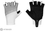FORCE Egyenletes kesztyű, szürke/fehér (M)