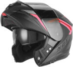 NOX N968 SHIFT 2026 Bukósisak, matt fekete/ piros, méret M (M140-2783-M)