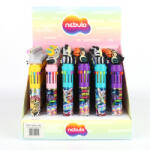 Nebulo Golyóstoll 10színű, safari, 30 db/display (DTG-10COL-002) (DTG-10COL-002)
