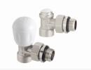 Purmo set robinet tur + retur coltar 1/2