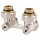 Purmo Robinet coltar tip H cu adaptor 3/4-1/2