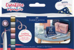 Faber-Castell Set 6 markere creative goldfaber culori metalizate happy celebration Faber-Castell (FC161006) - roua