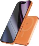 Epico UltraPack Qi2 5000mAh Mag+ vékony alumínium vezeték nélküli power bank EM51 - narancssárga