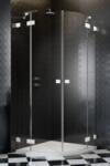 Radaway Cabina de dus semirotunda Radaway Essenza Pro White PDD 90x100xH200 cm (10095090-04-01L,10095100-04-01R)