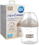 Canpol babies Canpol babies, Natural Shape, biberon cu tetina doua zone, 150 ml