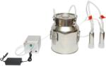 Breckner Germany Aparat de muls 60W, 220V cu 1 post pentru vaci, bidon inox 14L (DISPL02)